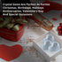 Selenite Crystal Heart Stone - 3 Pcs | HIMALAYAN GLOW